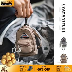 Maden-야외 미니 걸이 가방, 여행 키 헤드셋 전화 허리 가방, 캠핑용 작은 크로스 바디 가방, 나일론 카드 지갑 캐주얼 배낭