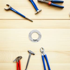 10개 스테인리스 스틸 계단 난간 장식 커버 8.8cm 수영장 사다리 장식판 (지상 수영장 배관 파이프 분할용)