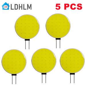 G4 LED 칩 COB 전구 5W 7W DC 12V SMD 5050 전구 빛 차가운 흰색 따뜻한 흰색 헤드 라이트 할로겐 책상 벽 램프 교체
