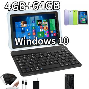 10.1 인치 64 비트 시스템 Q1 4GB DDR RAM 64GB ROM Windows 10 태블릿 PC IPS HDMI 호환 듀얼 카메라 8000 Mah 배터리