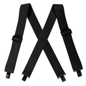 헤비 듀티 멜빵 크고 키가 큰 4개의 클립 벨트 루프 X 백 5cm 와이드 작업 교정기 남성 여성 패션을 위한 조절 가능한 탄성