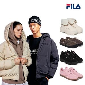 (~75%off /15%쿠폰) 휠라 본사 FW 패딩/ 플리스/ 겨울슈즈/ 운동화/ 후드티 등