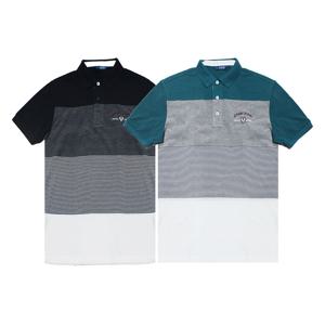 남자 그라데이션 스트라이프 PK폴로티