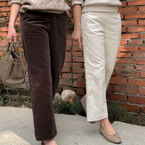 [브리치]  / 굿스판 일자 코듀로이 팬츠 (8color)