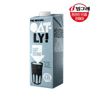 오틀리 귀리우유 오리지널 1L 3개