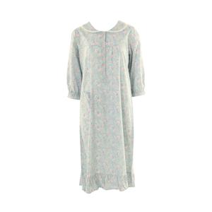 비너스 부드러운 면모달 60수 은은한 파스텔 꽃나염 여성원피스 잠옷 VGN4405