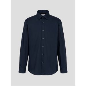 이지케어 스트레치 트윌 솔리드 셔츠 - 네이비 (MA5864FR3R)