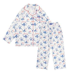 [WOMEN] 아이보리 에펠파자마 세트_BU53UJ504