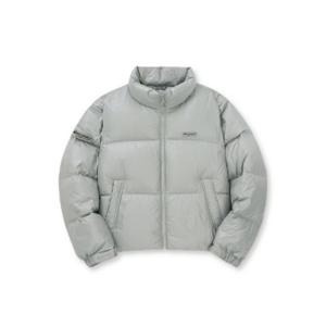 패딩 AQS DWDJ8D046-GRN 여성 반슬리 크롭 RDS다운 숏패딩