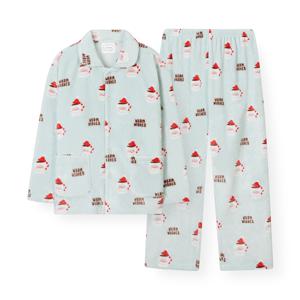 남성 G124 산타머그웜MT 긴소매 파자마 세트