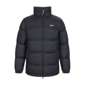 [하프클럽] Reebok 남여공용 CL D11 미드 덕다운 패딩 자켓 - 블랙 / HS3893 REJU2F6
