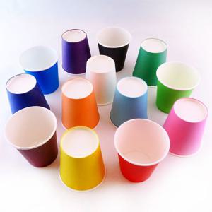 종이컵(50개)/칼라종이컵/색종이컵/국산/학습교재 칼라종이컵 색종이컵 학습교재