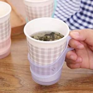 받침대 캠핑 사무실 종이컵 홀더 탕비실 커피컵 6개 테이크아웃컵홀더 무지컵홀더