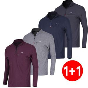 [하프클럽/미루나무]1+1 겨울 남성 약기모 티셔츠 아웃도어 작업복 등산복 티셔츠 상의