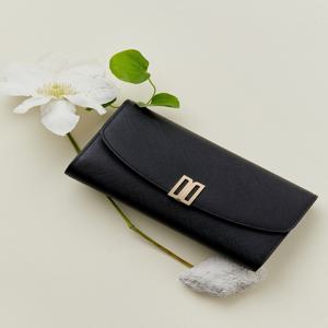 액세서리 여성 [[24FW]] WCWA4F451BK [스테디셀러] 블랙 DD로고 소가죽 장지갑