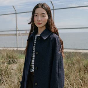 본사정품 Elle - Navy 엘르 코트 - 네이비 ASJF253KR85-NVY ★CJ온스타일 단독