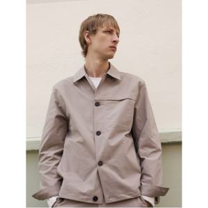 [LIGHT SETUP] 홑겹 셔츠형 재킷 - 베이지 (RY4739P02A)
