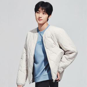 남성 무브 넥리스 항아리 퀄팅 점퍼 PHF1JP1750