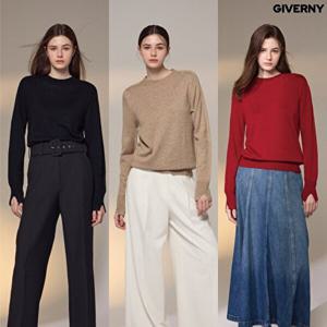 [하프클럽] 초 울실크 홀가먼트 긴팔 니트 3종