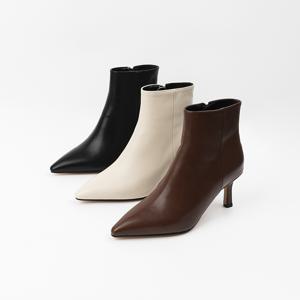 신난다슈 여성 앵클 부츠 힐 7cm 여자 스틸레토 숏 앵글 부츠 미들힐 NU253529