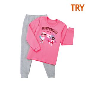 [트라이] 여아 키즈키오 상하 세트