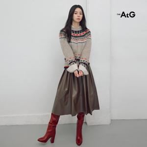 더엣지 25FW 플러피 울 노르딕 풀오버