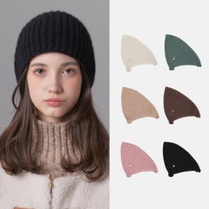 [롯데백화점](여성)두건 변형 니트 이어머프 비니 알버타 (6 colors)