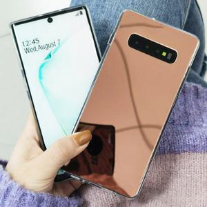 갤럭시S10 S10e S10플러스 심플 미러 젤리 거울 핸드폰 케이스