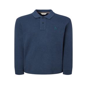 남성 HZTS5D431B3 [아이코닉] 다크블루 긴팔 피케 폴로 셔츠