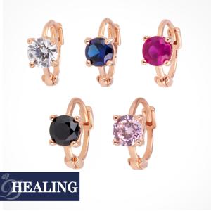 [도로시] 14k 베이직 컬러큐 귀찌(1개)