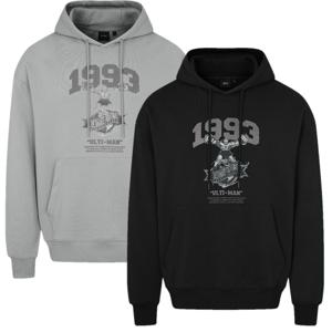 UFC 2컬러 울티맨 릴렉스핏 후드티 그레이 U3HDV3106