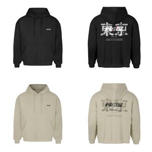 UFC 2컬러 프라이드 릴렉스핏 후드티 U2HDV3109