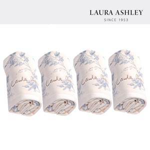 로라에슐리 뉴클래식 엘더우드 60수 타월 4P ( 블루 / 브라운 )