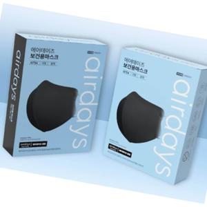 KF94마스크 새부리형 블랙 대형 30매입 호흡기 먼지 보건 비말 차단 김서림방지