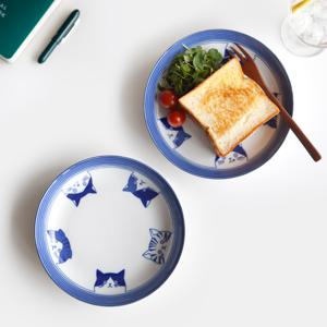 [1+1]  큐티네코 파스타접시 MADE IN JAPAN