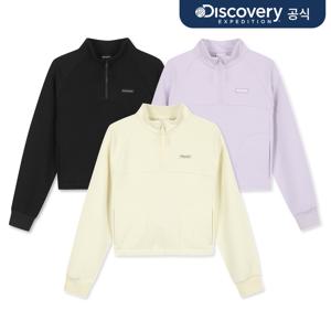 여아 세미크롭 하이넥 기모 맨투맨 3종 택1  DKTR56056-SET