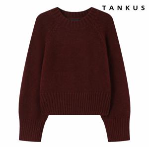 정상가:69,000원: ㅣ 래글런 라운드 심플 긴팔 니트 (TX4KP010L0)