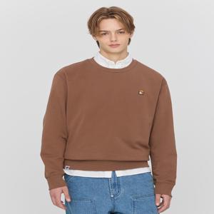 [[25FW]] SPTS5F101W2 [HAZZYS PHIZ] 브라운 기모 맨투맨