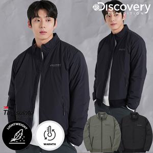 디스커버리 가격인하 남성 경량패딩 오버핏 플리스 하이넥자켓 DMSS77046