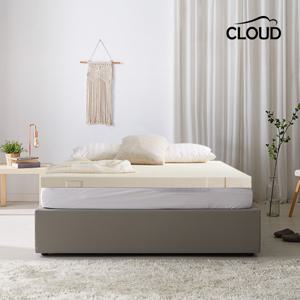 클라우드 천연라텍스 토퍼 매트리스 7.5cm 퀸+속커버