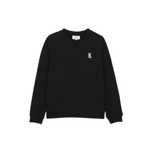 여성 레이디 폭스 레귤러 스웨트셔츠 맨투맨 블랙 PW00320KM0340-P199