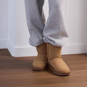 [신비][최초가189,000]소가죽 플랫폼 클래식 숏 어그_BUBT250102