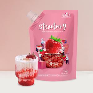 국내산 논산 딸기가 듬뿍 들어간 딸기청 5kg