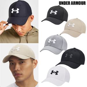 UA 남성 블리칭 어드저스터블 볼캡 모자 화이트 블랙 ( 1376700-001 / 1369781-001 )