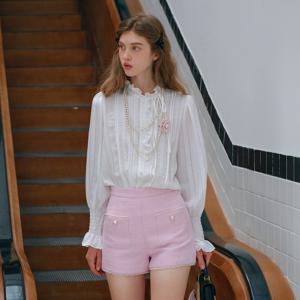 11/27일 예약배송_Cest_Elegant flower button blouse