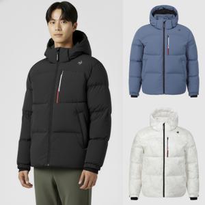 르꼬끄 공용 레귤러핏 벤쳐 구스 숏다운자켓 QQ423EDJN1