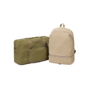 멀티 패커블 백팩 + 보스턴백 세트 (3종컬러 택1)