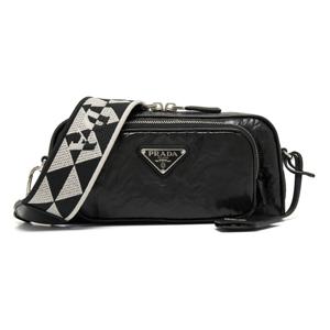 프라다 1BH198 UVL F0002 앤티크 멀티 포켓 트라이앵글 로고 숄더백