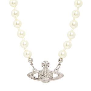 미니 바스 릴리프 펄 초커 목걸이 63010100 02P104