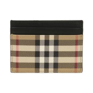 아카이브 베이지 체크 카드 홀더 / 8084175 1